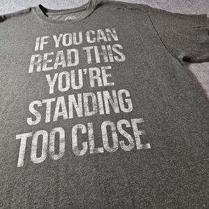 4 X $15. Charcoal Graphic Tee for Men